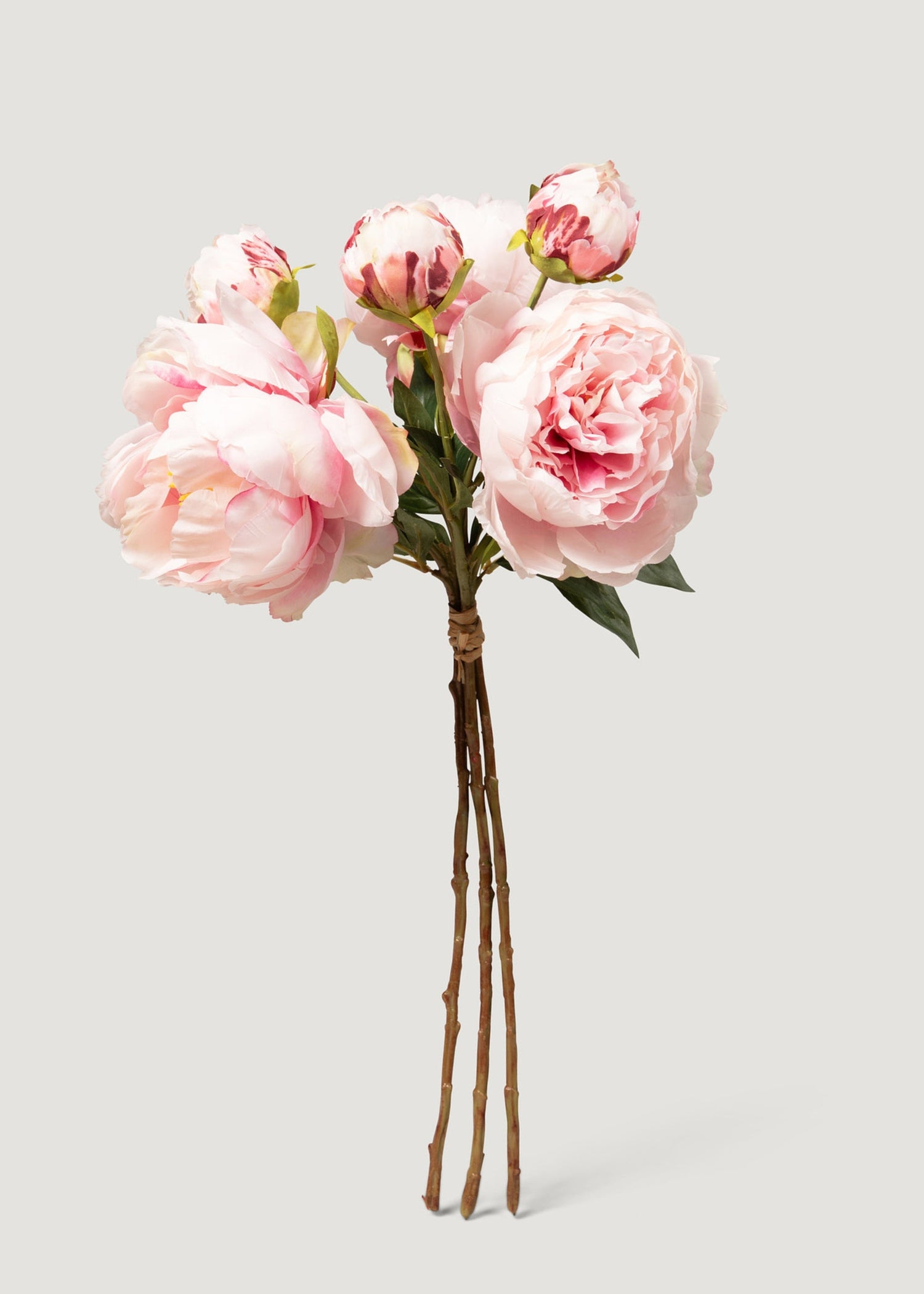 Pink Peony Faux Flower Bundle of Peonies - 21