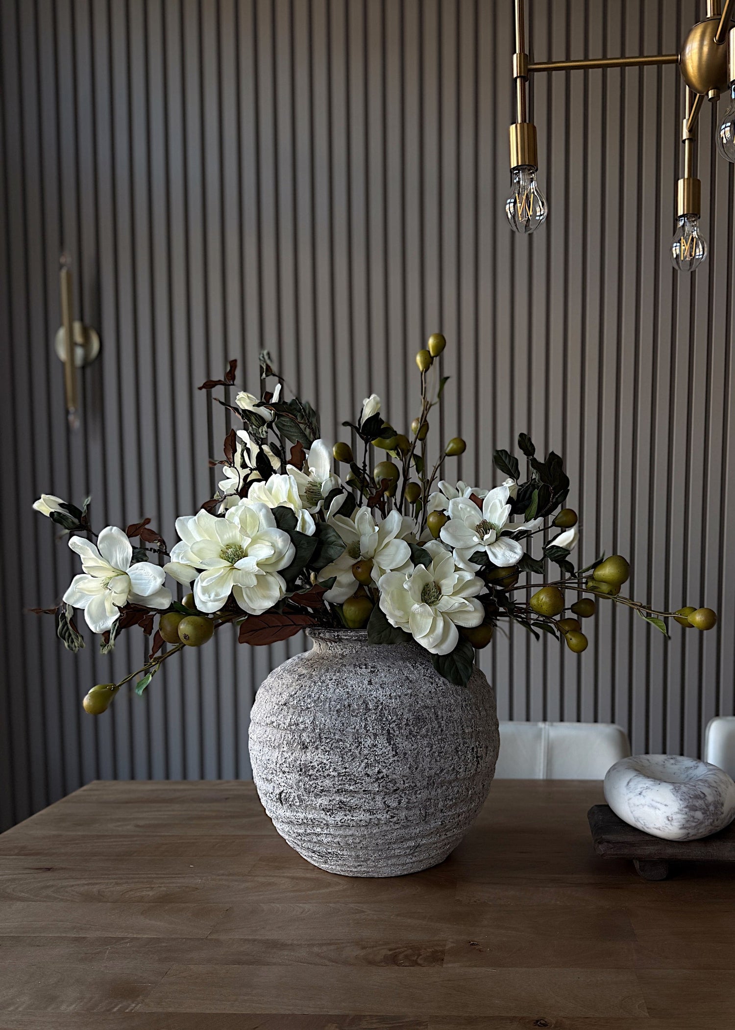 Faux Pear Fruit Branch - 39