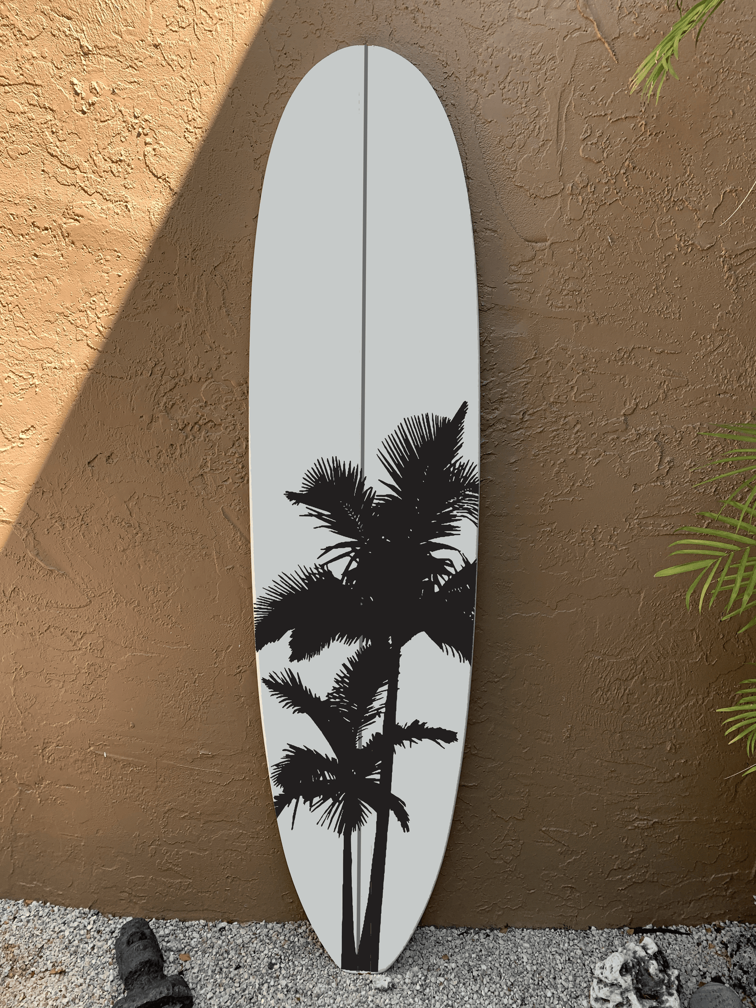 Shadow Palms Surfboard Art