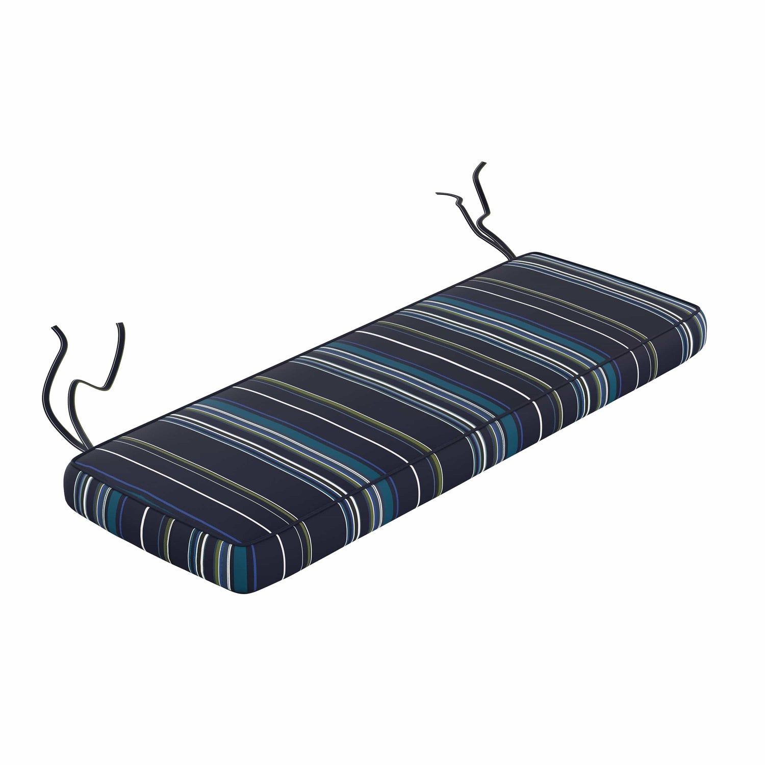 Cushion Perfect 46 x 18 in. Sunbrella Outdoor Cushion For Benches And Porch Swings