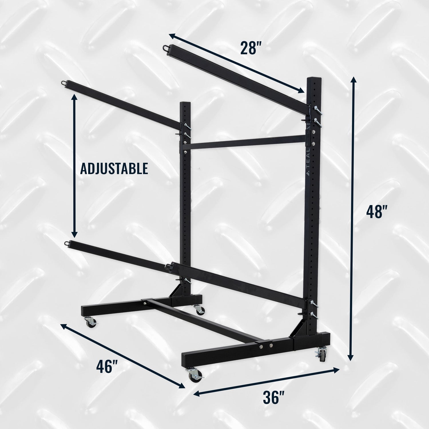 G-Watersport 2 Levels With Wheels | Single-Sided | Black