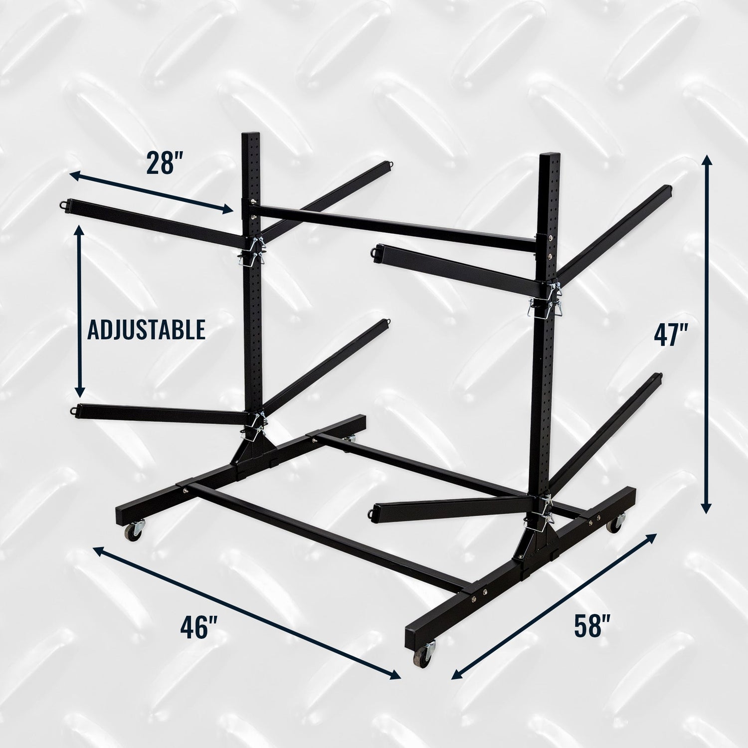 G-Watersport 4 Levels With Wheels | Double-Sided | Black