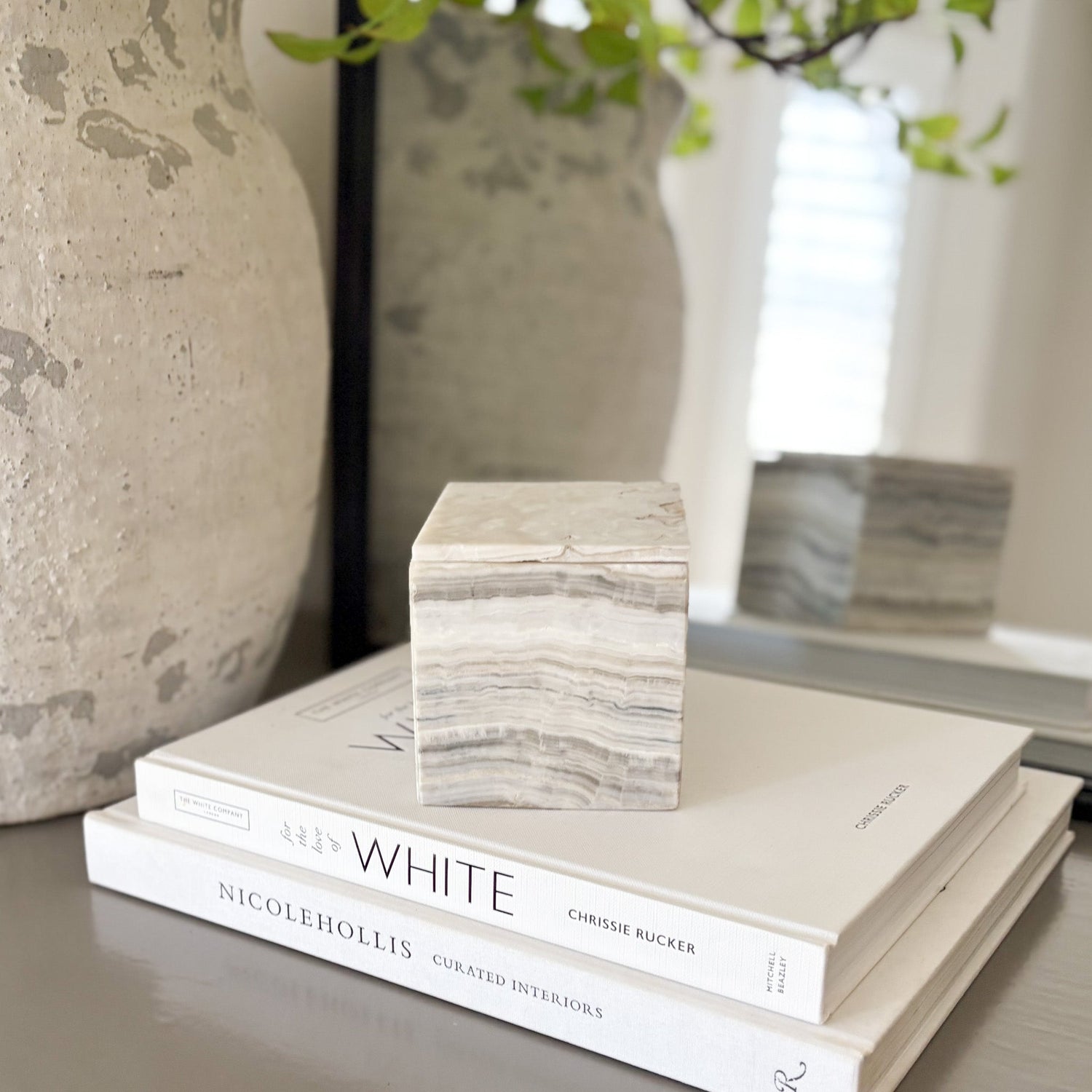 Grey Onyx Lidded Box