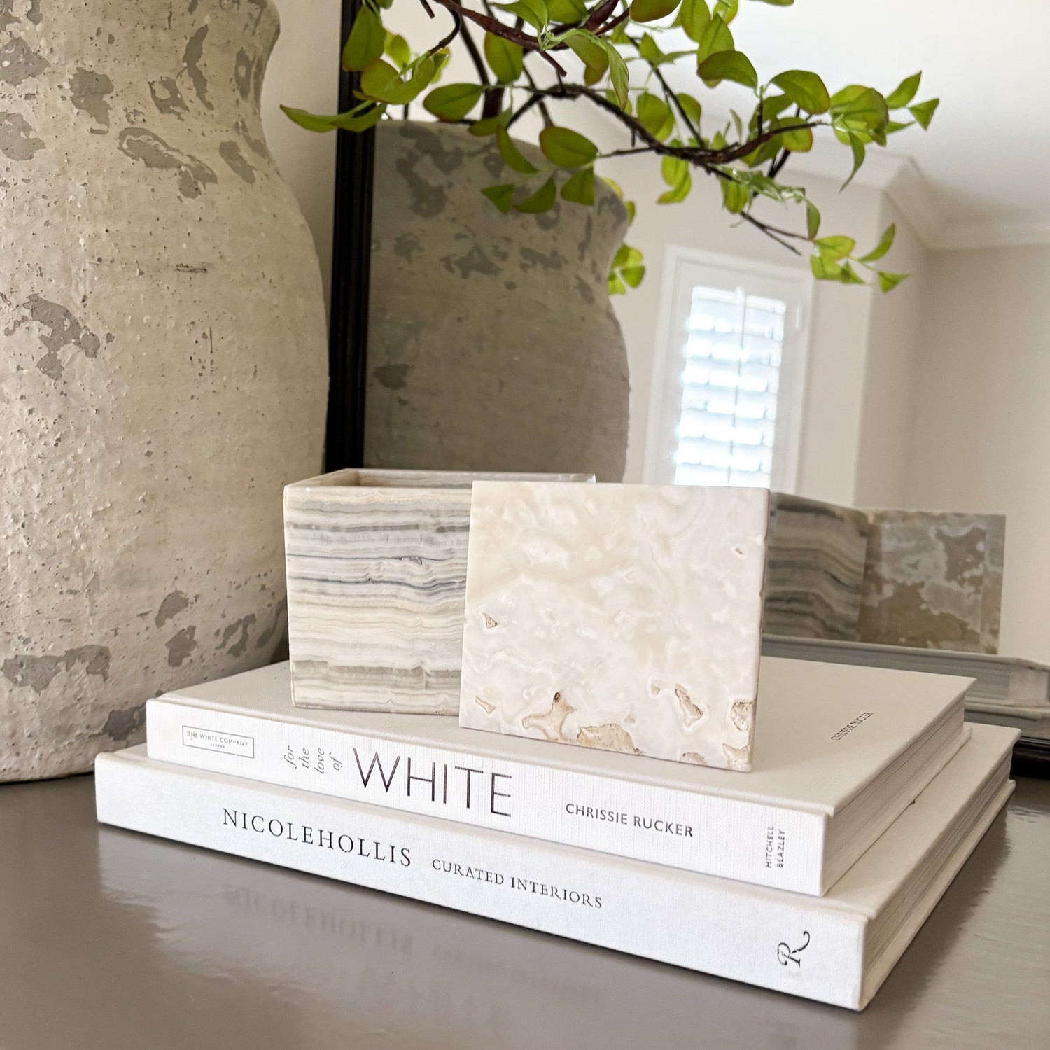 Grey Onyx Lidded Box