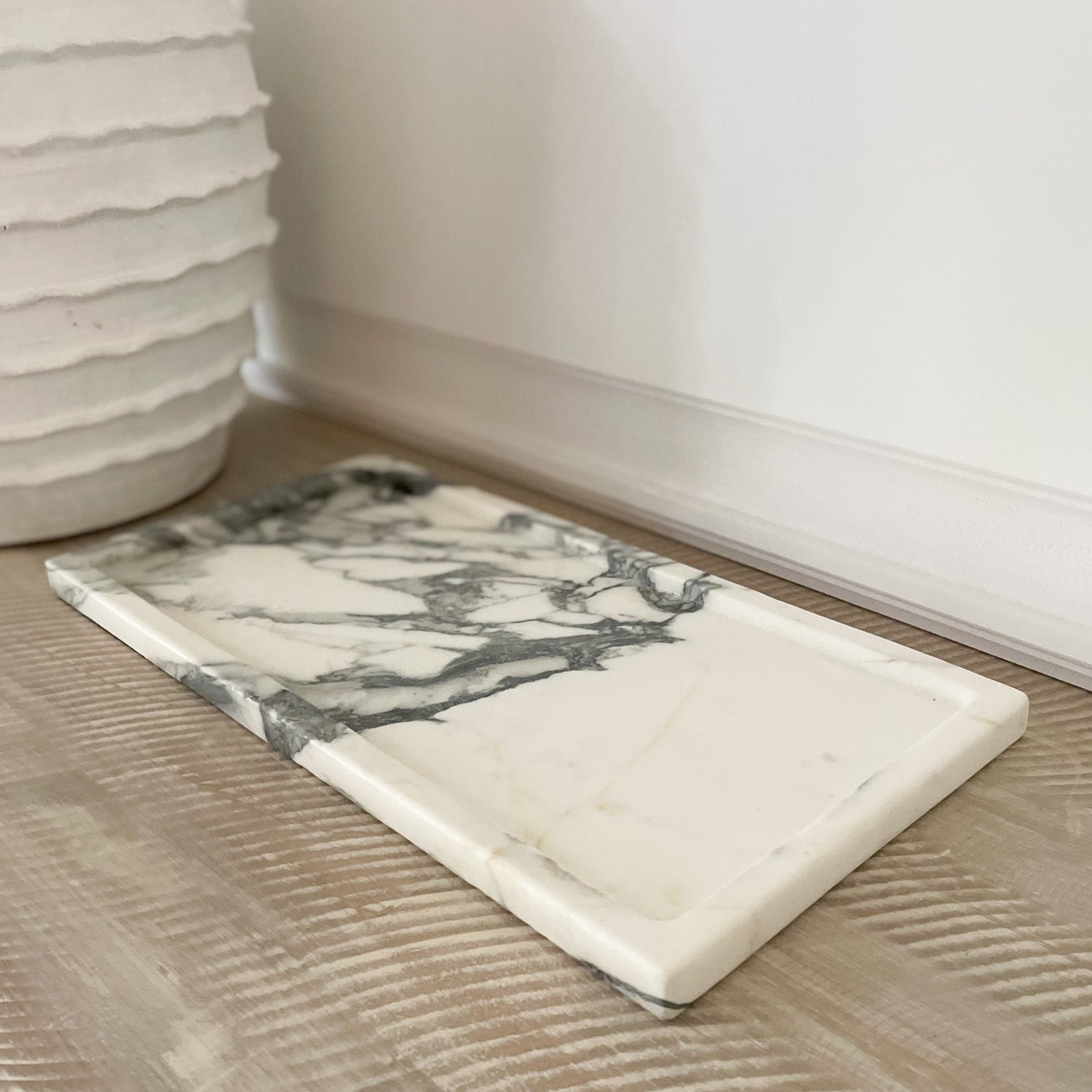 Large Calacatta Vagli Marble Tray