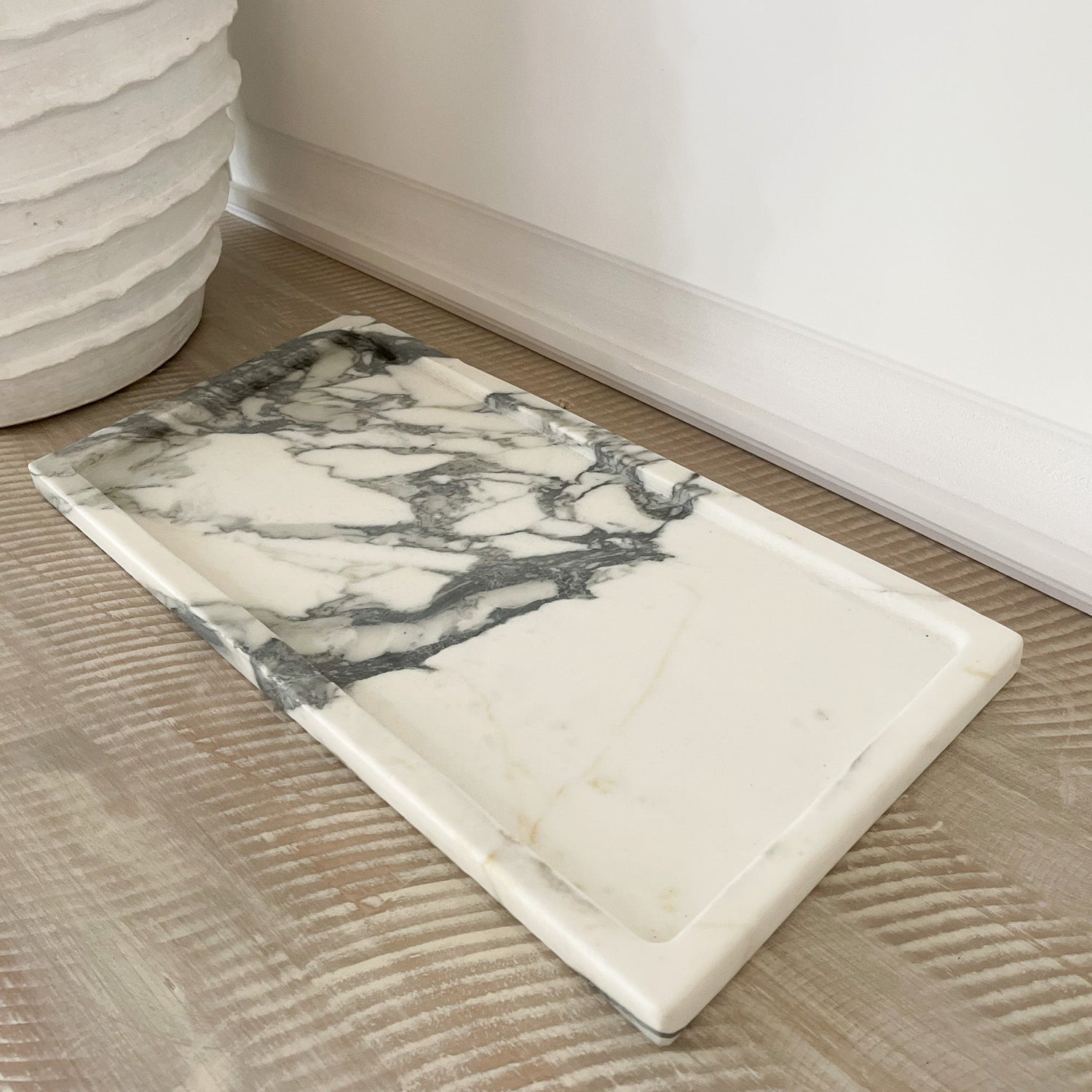 Large Calacatta Vagli Marble Tray