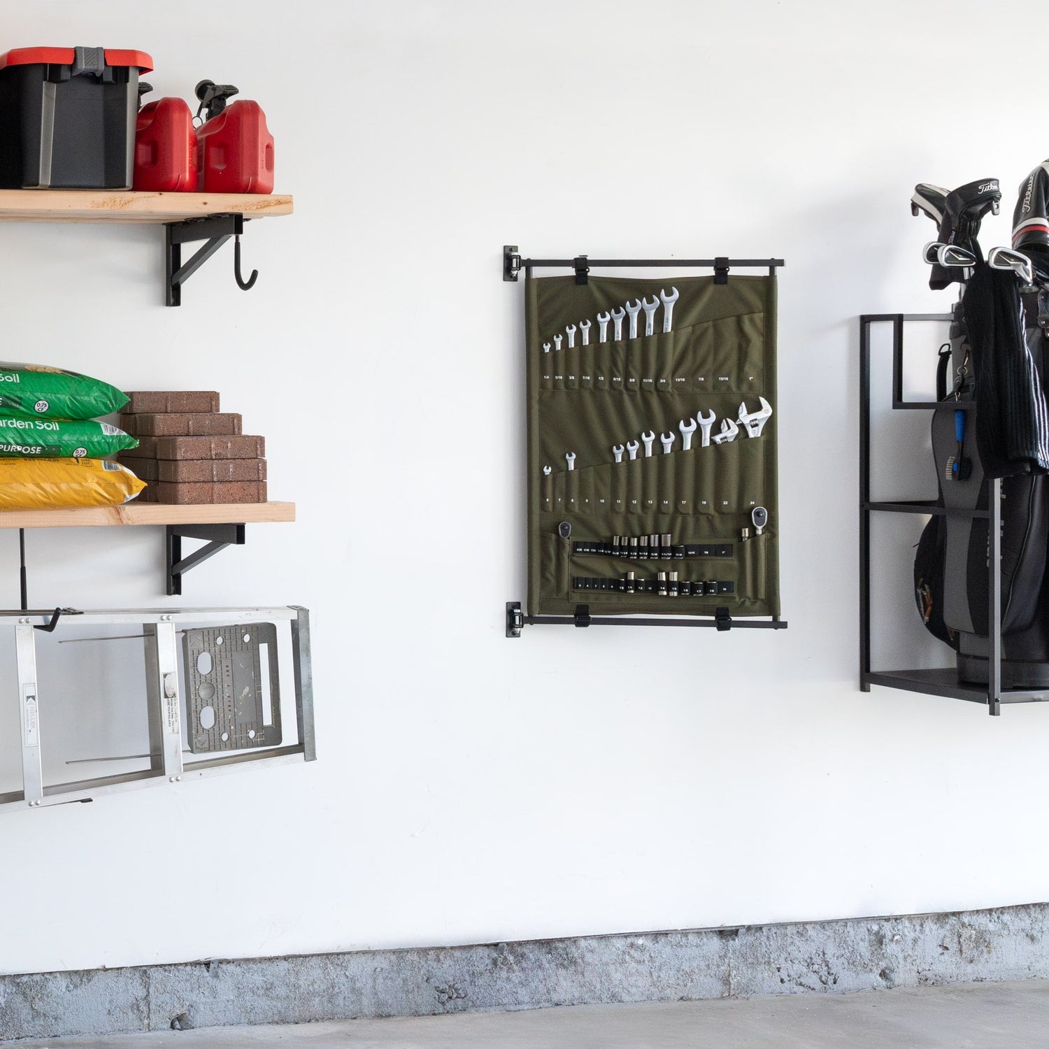 Pivot Panel Tool Organizer | High Pine Green