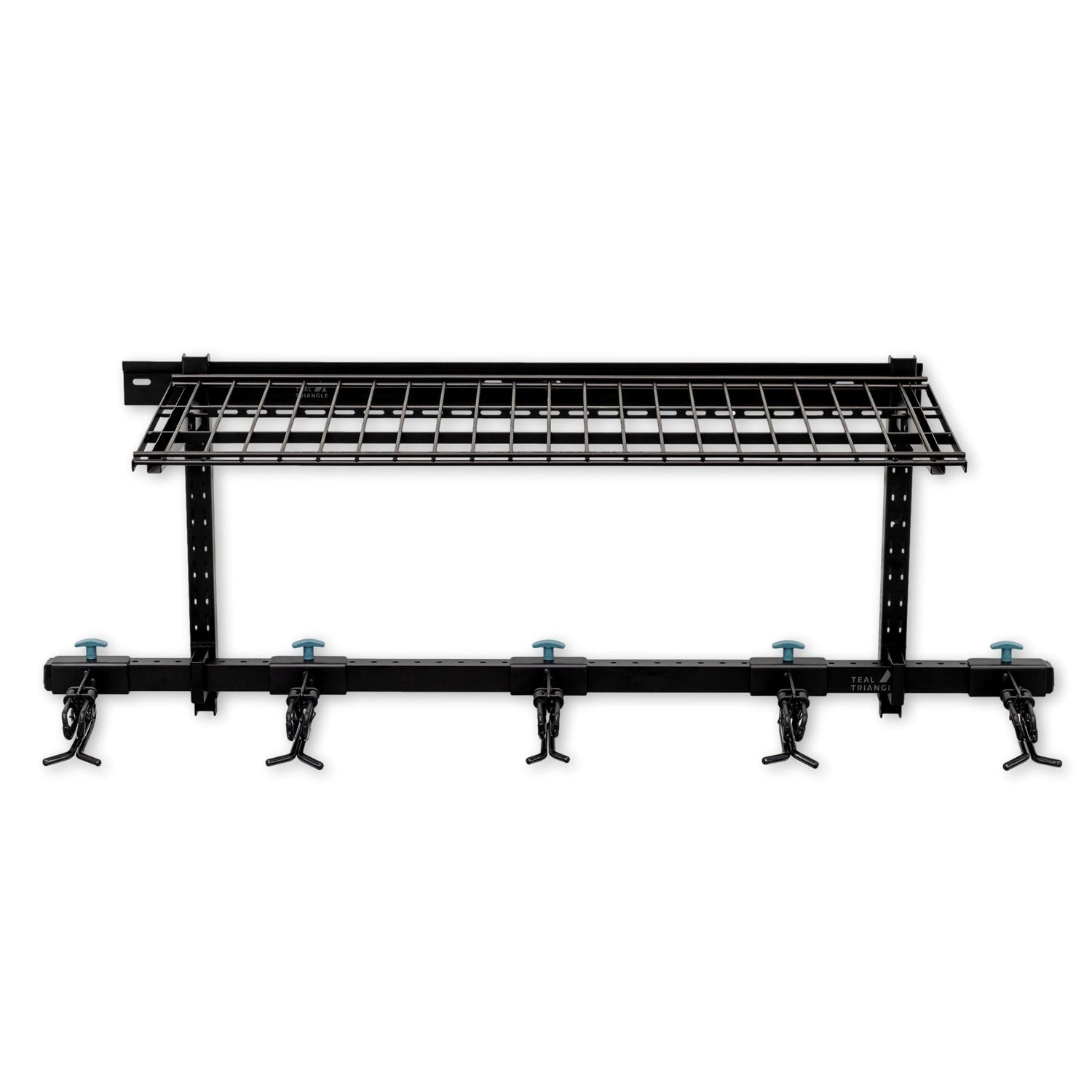 Lone Peak Ski + Shelf | Adjustable Wall Storage System | Holds 5 Pairs of Skis