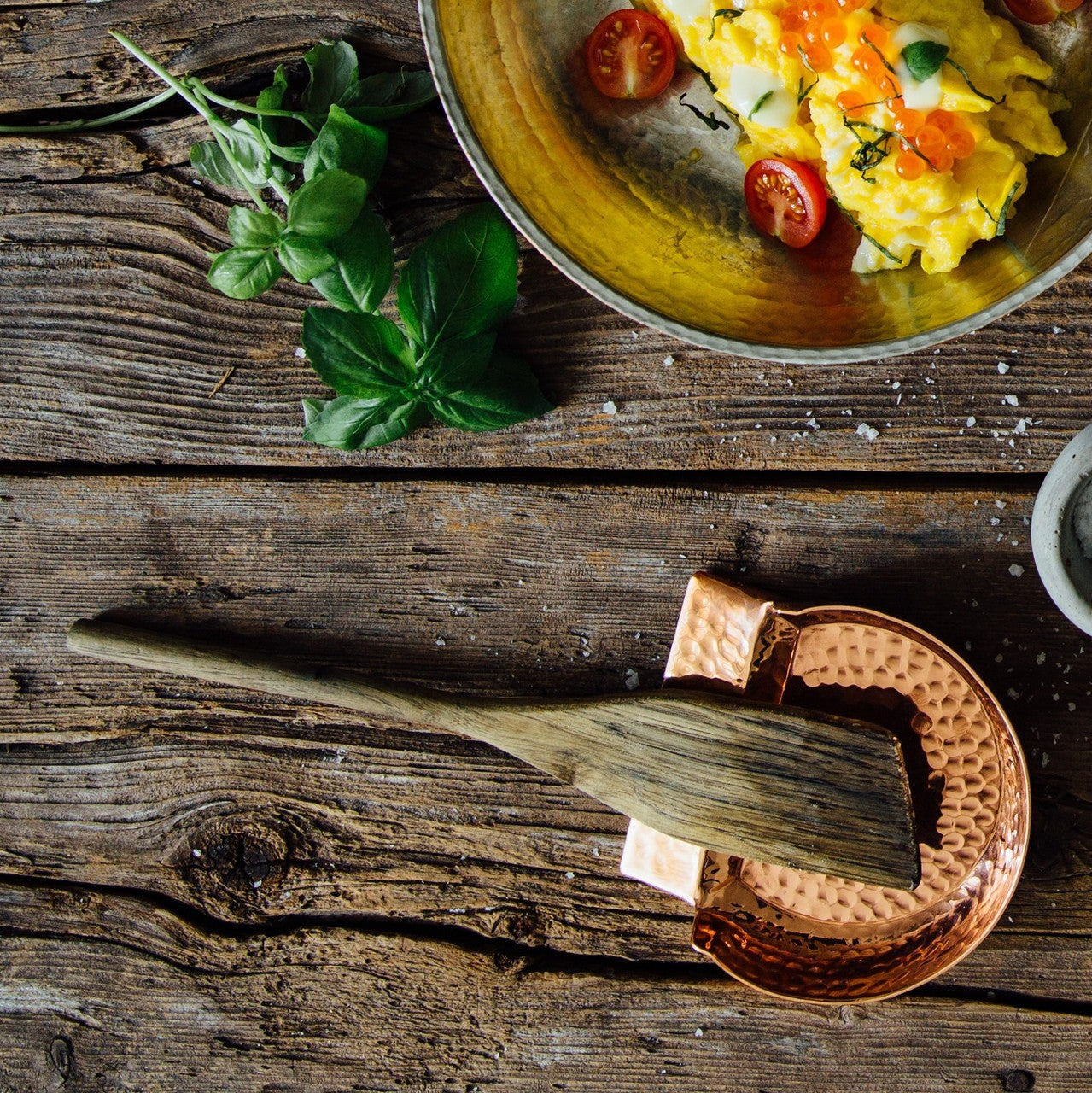 Copper Kitchen Spoon Rest