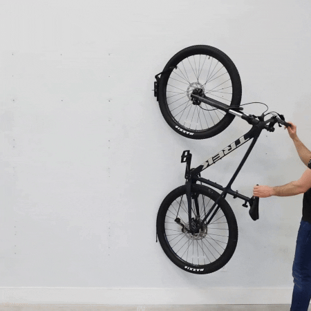 Swivel Mount Bike Storage Rack | Garage Wall Hook