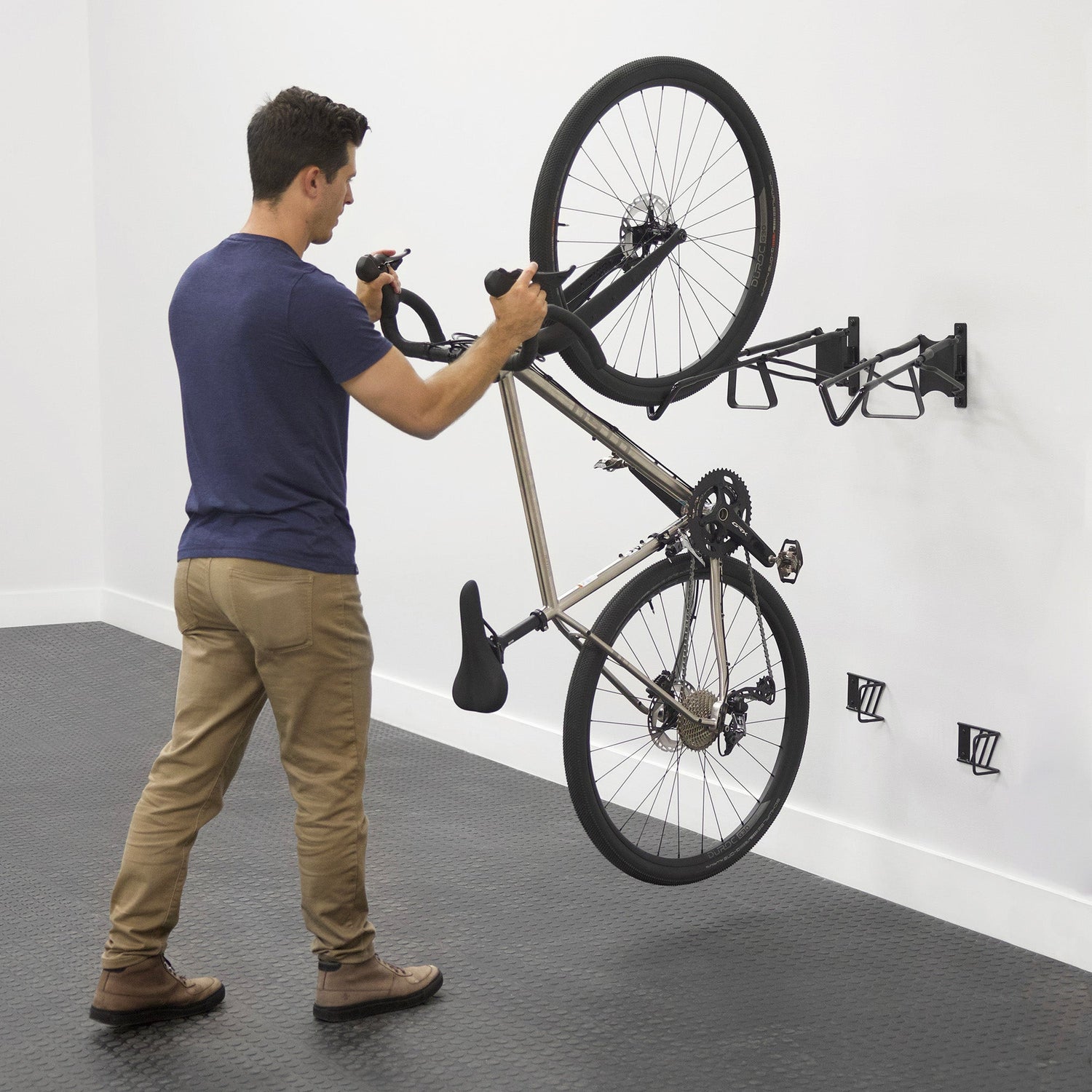SwivelStow No-Lift Road & Gravel Bike Rack | 4 Pack